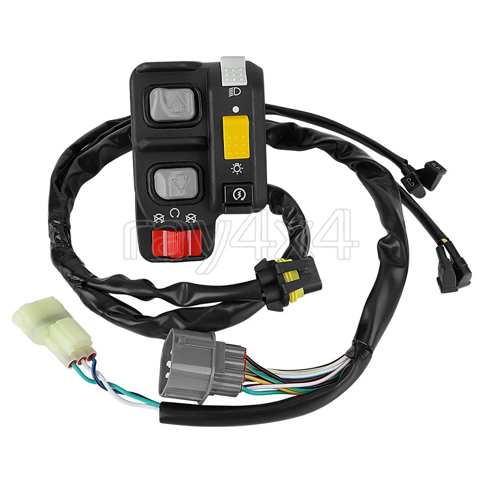 Interruptor de apagado de cambio eléctrico de manillar para Honda Foreman 500 TRX500FE ES 2014-2019 Foto 2 de 4
