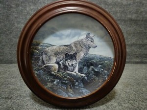 ABOVE TIMBERLINE by Terry Isaac Wolf Encounters Plate #3238A