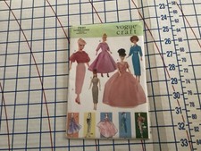 Vogue 7241 Barbie Doll Clothes Pattern 