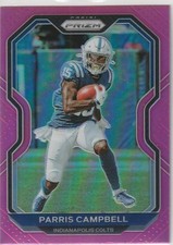 PARRIS CAMPBELL 2020 PANINI PRIZM PINK PRIZM #84 COLTS & OHIO STATE