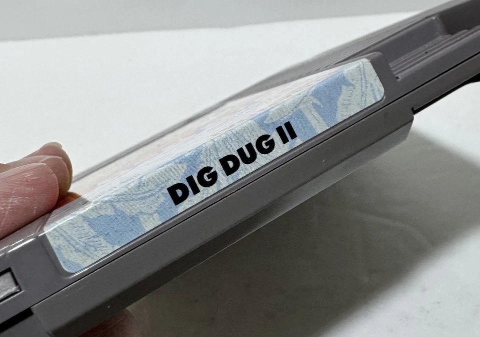 Dig Dug II: Trouble in Paradise (Nintendo Entertainment System, 1989) Tested! - Image 3 of 4