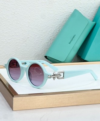 Tiffany Style Round Sunglasses - HardWear Design Luxury Retro Women's Eyewear