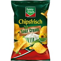funny-frisch Chipsfrisch, Sour Cream Chips 150,0 G, 1 St.