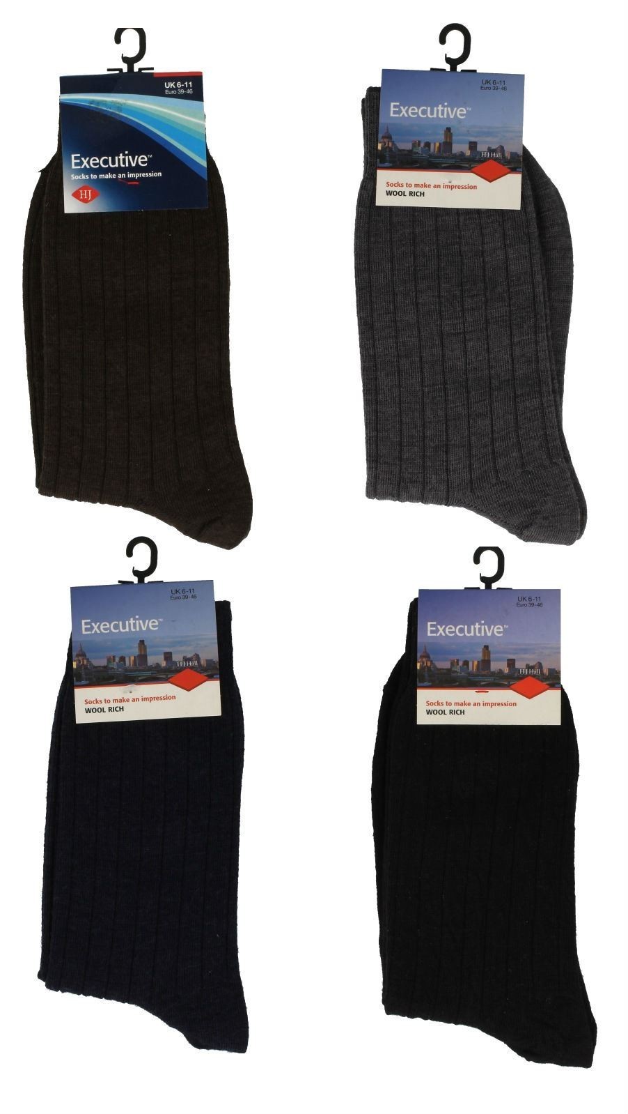 Calcetines Ejecutivos HJ Hall Para Hombre