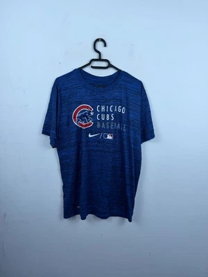 T-shirt Chicago Cubs Nike Mlb Bleu Taille XL | Chicago Cubs Baseball Tee - Photo 1/4