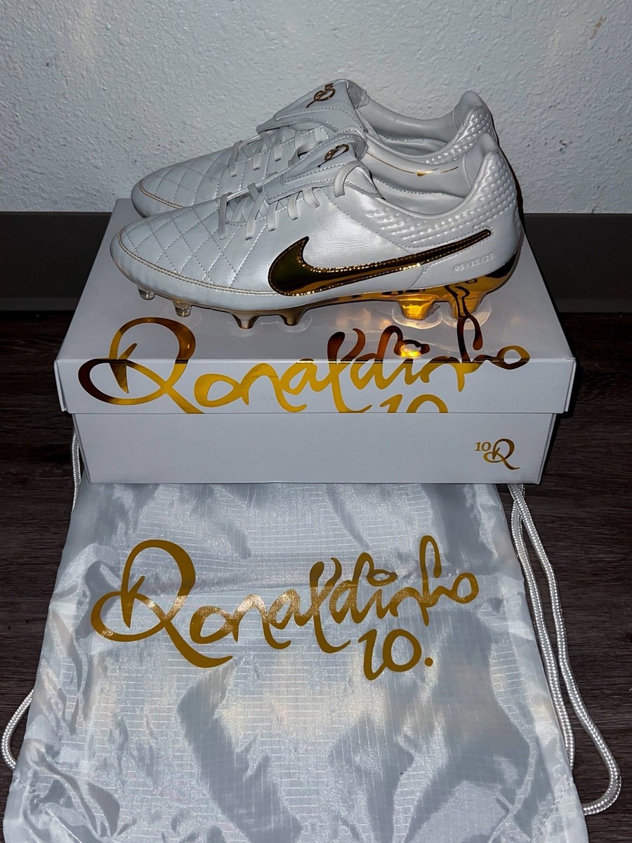 Nike Tiempo Legend V SE RGN size 10 'Ronaldinho Touch of Gold' | eBay