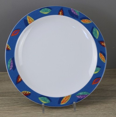 Seltmann Weiden Domino Portobello Kuchenteller Dessertteller BLAU Ø 20,5 cm