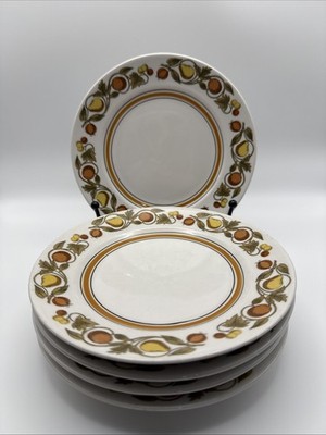 Set of 10FRANCISCAN Interpace PICKWICK 6 1/8'' Bread Plates Whitestone Ware Japan
