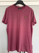 Image of Lyle & Scott Boys T Shirt Dark Pink Age 12-13