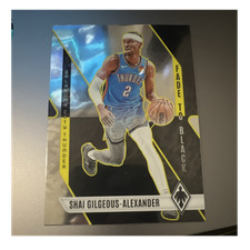 Panini 2023-24 Phoenix Shai Gilgeous-Alexander Fade to Black #5 Thunder