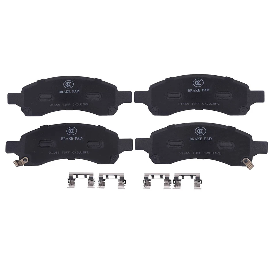 Передние керамические тормозные колодки подходят для Buick Enclave Chevy Traverse GMC Acadia P1169 - Изображение 3 из 4