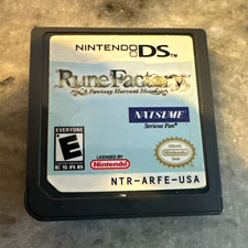 Rune Factory: A Fantasy Harvest Moon Nintendo DS Cartridge Only NTSC-U/C E