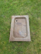 Antique 18th century Carved Stone Salting sink in good condition collection only