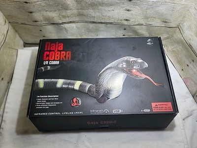 Simulation Remote Control Snake, Realistic Cobra Prank Party Essential, Open Box