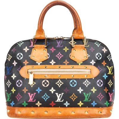 Louis Vuitton Limited Murakami Multicolor Alma PM Handbag Tasche