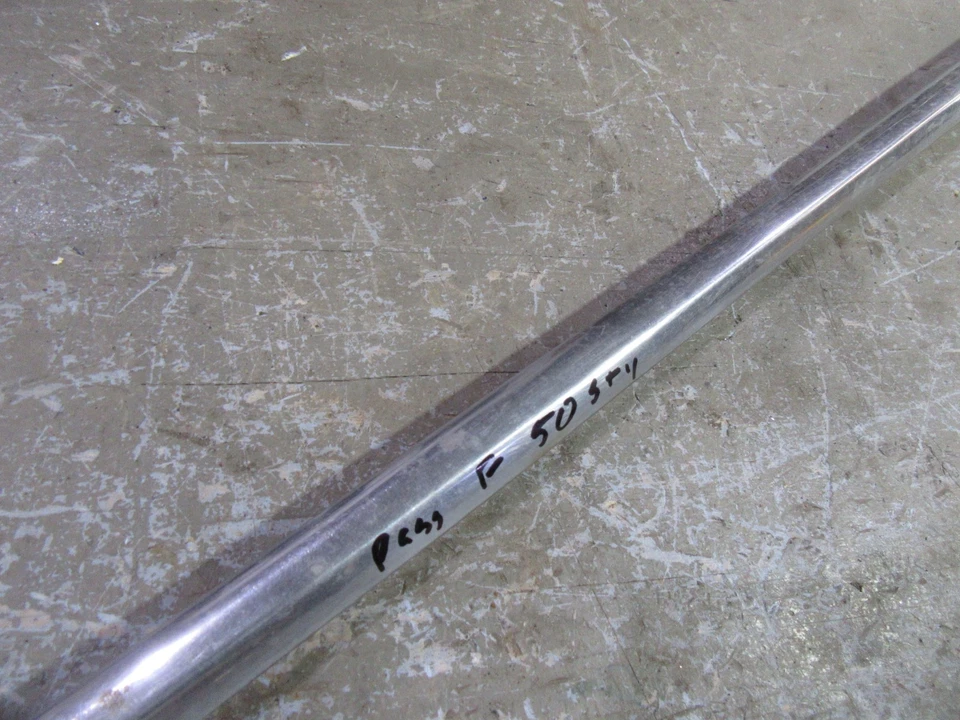 1950 Chevrolet Styleline Deluxe front fender trim molding spear stainless PF - Image 3 of 4