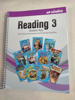 Abeka Reading 3 Answer Key Homeschool Teachers Book 3rd Grade 3