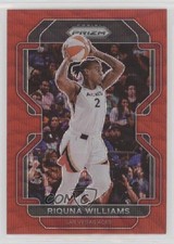 2022 Panini Prizm WNBA Ruby Wave Prizm Riquna Williams #152 0y59