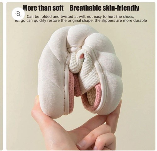 New Thick-Soled Cute Girls' Linen Slippers For Women, Four Seasons Anti-Skid - Picture 12 of 14