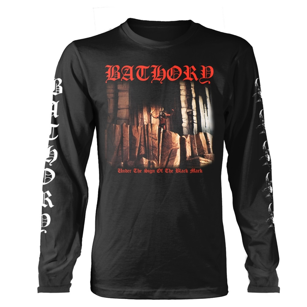 BATHORY - ПОД ВЫВЕСКОЙ ЧЕРНАЯ рубашка с длинным рукавом X-Large 6890₽
