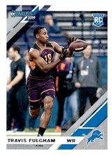 2019 Donruss #294 Travis Fulgham RC - FB