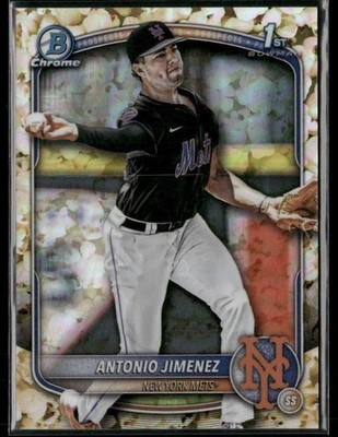 2025 Bowman Draft Antonio Jimenez #BDC-56 Snack Pack Popcorn SSP 1st Bowman