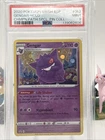 POKEMON CHAMPION'S PATH PIN COLL. GENGAR #SWSH052 PSA 9 MINT  (SWIRL)