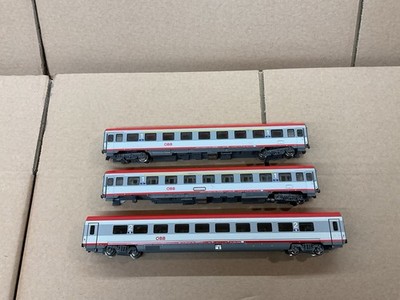 ROCO HO SCALE PERSONENWAGEN WAGGONS 3X OBB 2. & 1. KLASSE LESEN!