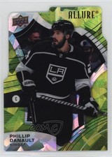 2021-22 Upper Deck Allure Green Rainbow Die-Cut 32/99 Phillip Danault #13 a3q