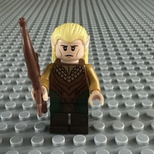 LEGO Lord of the Rings Legolas Gold Robe Minifigure - lor035 - Sets 79017 79001