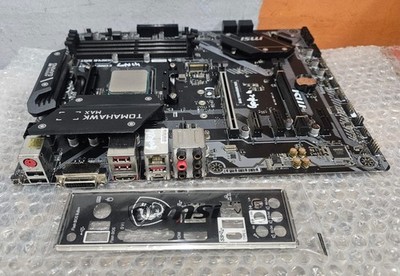 MSI B450 Tomohawk Max AM4 PC Mainboard ATX, AMD Ryzen, DDR4 - Ersatzteile Reparaturen