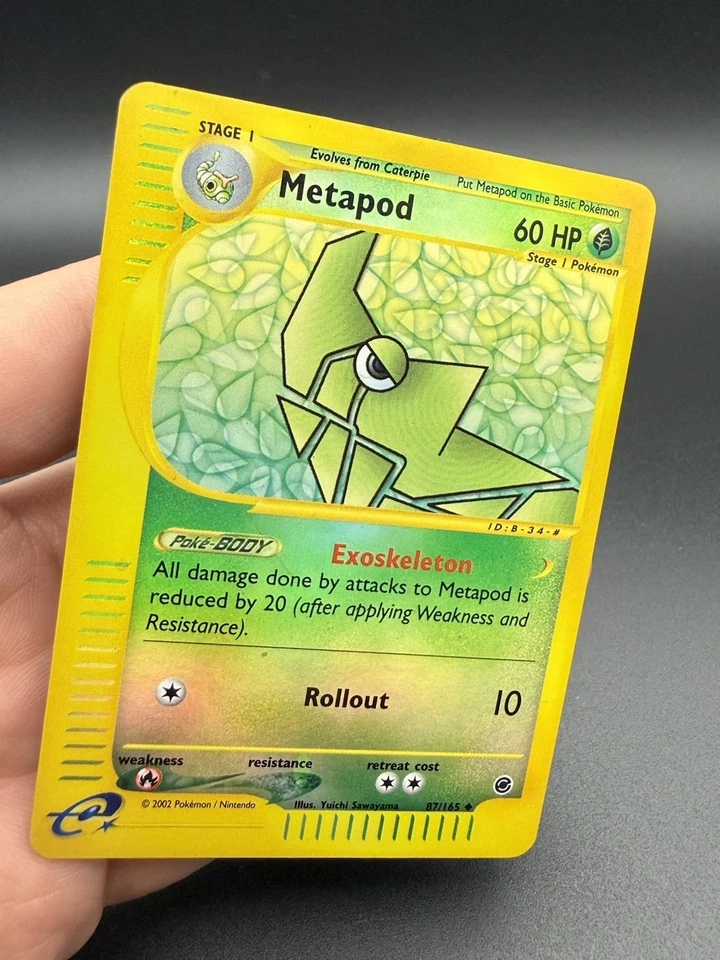 Metapod 087/165 Expedition Base Set Reverse Holo - Image 4 of 4