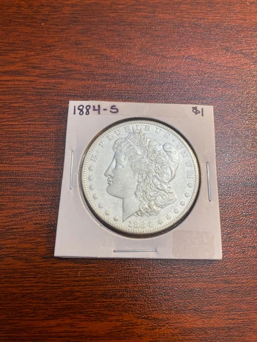 1884-S Morgan $1 – Very Fine Circulated – Scarce San Francisco Date
