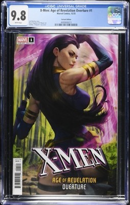 X-Men: Age of Revelation Overture 1 CGC 9.8 Artgerm Variant