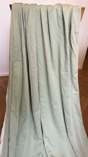 Green Lined Curtains Pencil Pleat 49” W X 84” D Read Desc