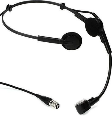 Audio-Technica PRO-8HECH Headworn Wireless Microphone with 200Hz-18kHz Frequency