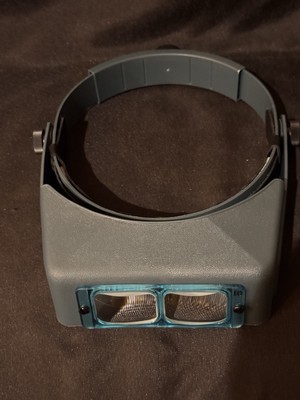 Visiere Loupe Pour Bijouterie Electronique Donegan DA-3 OptiVISOR Bandeau Loupe, Grossissement 1,75 X 14 Longueur Focale Bandeau Ajustable Lentilles Verre Visiere Loupe Pour Bijouterie Electronique Donegan DA-3 OptiVISOR Bandeau Loupe, Grossissement 1,75 X 14 Longueur Focale Bandeau Ajustable Lentilles Verre