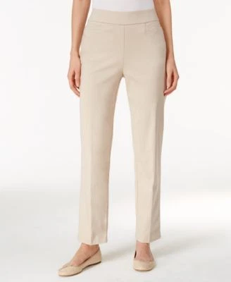 Alfred Dunner Petite Pull-On Straight-Leg 191608022621 18X4.5 RT $48.0