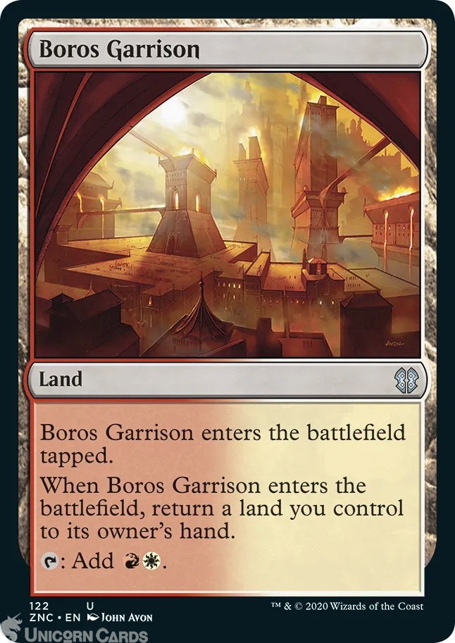 Boros Garrison : Mint MTG Card : Zendikar Rising Commander Decks