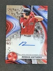 2024 Bowmans Best Roman Anthony Prospect RC On Card Auto #B24-RA WBC Red Sox
