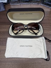 Louis Vuitton Z0459E 92W Oversized Black Frame Brown Gradient UV Sunglasses