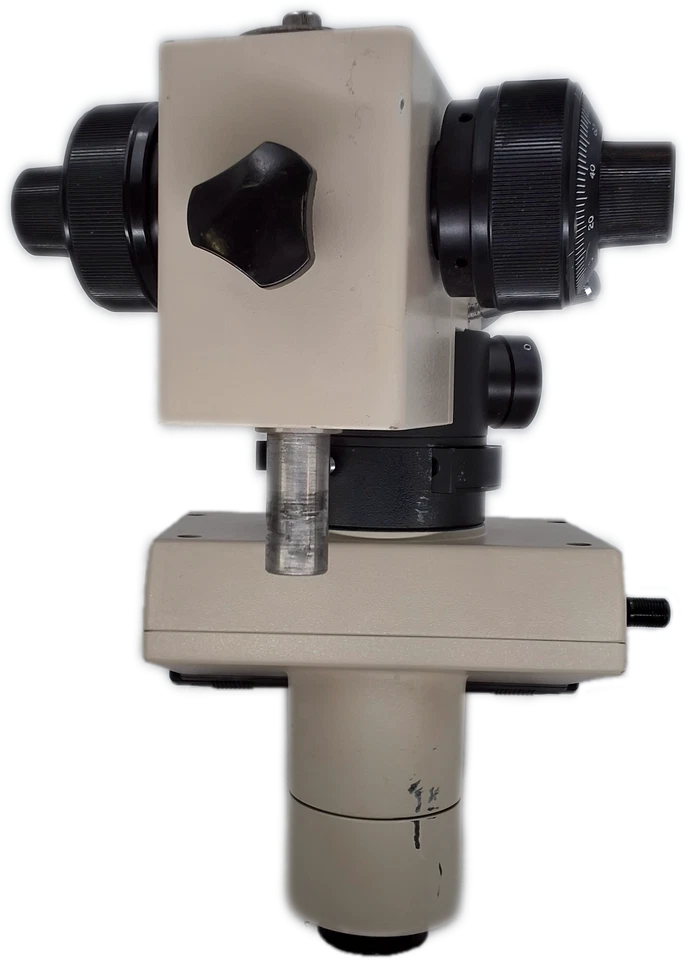Cabezal trinocular torreta bloque de enfoque microscopio Olympus BHMJ Foto 3 de 4