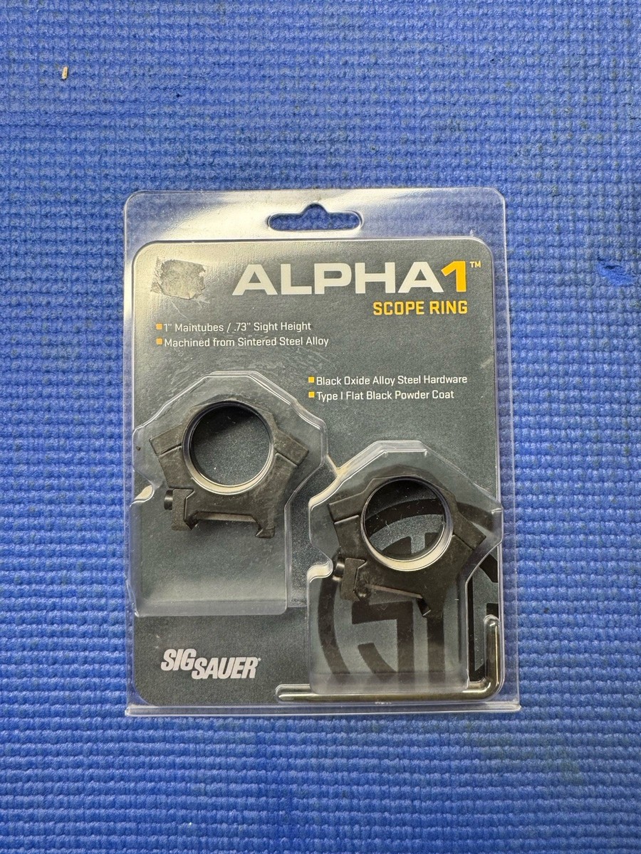 Sig Sauer SOA10006 Alpha Hunting Rings 1