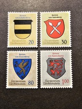 TIMBRE LIECHTENSTEIN N°399/402 NEUF ** LUXE MNH 1965