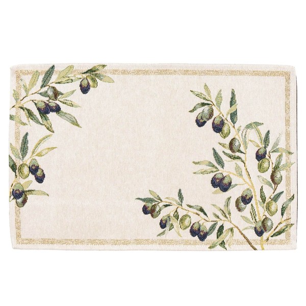 Sander Olivastro Gobelin-Tischset Platzset Platzmatte Essmatte Mediteran 32X48Cm-image