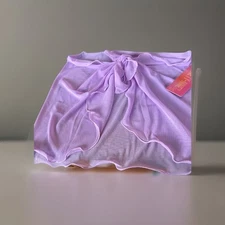 Ninety-Nine Degrees Wrap Sarong Swim Cover-Up, PurpleRose,94% Polyester  XS-XXL