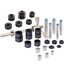 Park Tool Bottom Bracket Bearing Extractor & Press Set Bundle Precision,