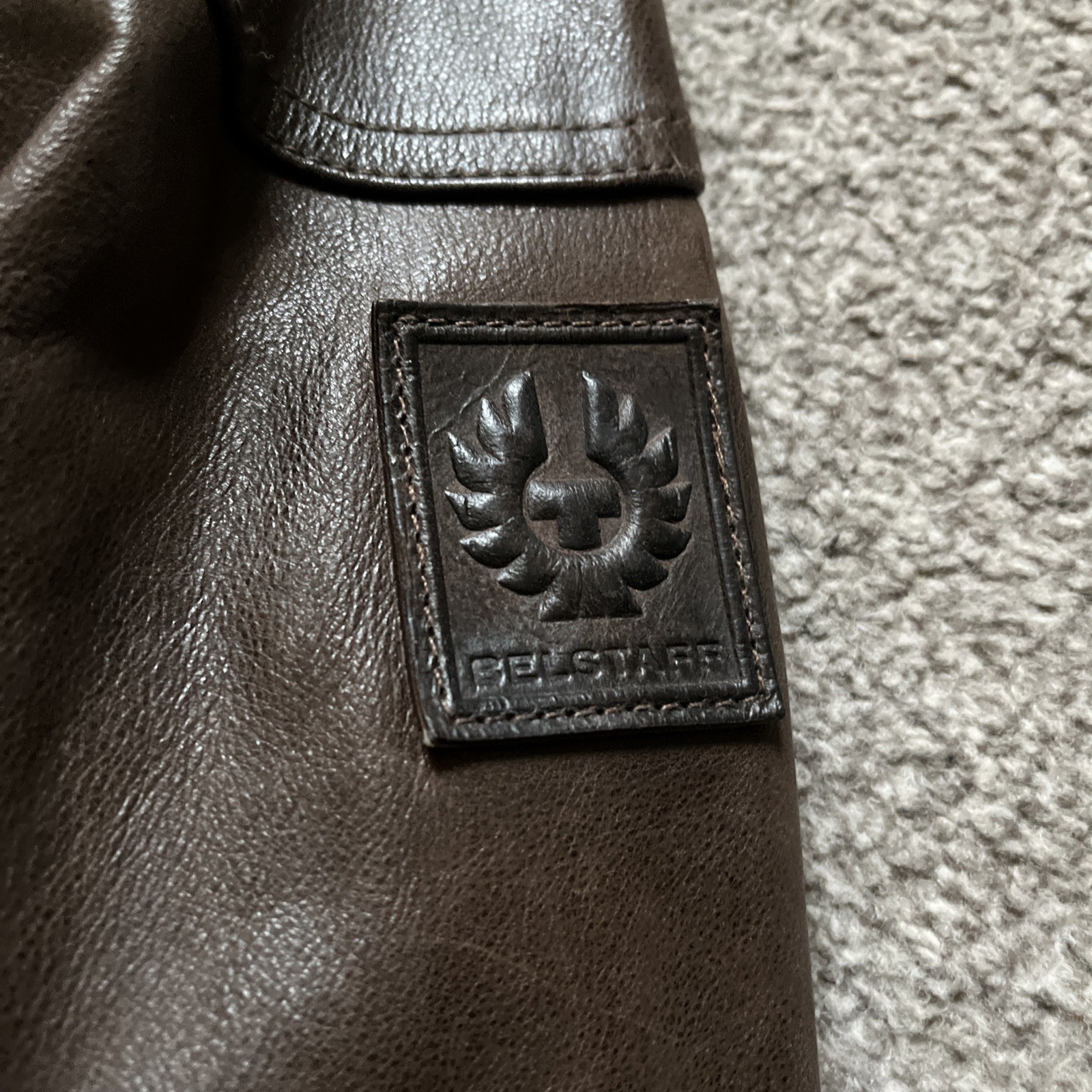 BELSTAFF PANTHER 1966 JACKET DARK BROWN LARGE UK40/IT50 TRIALMASTER  RRP£1345 image 7