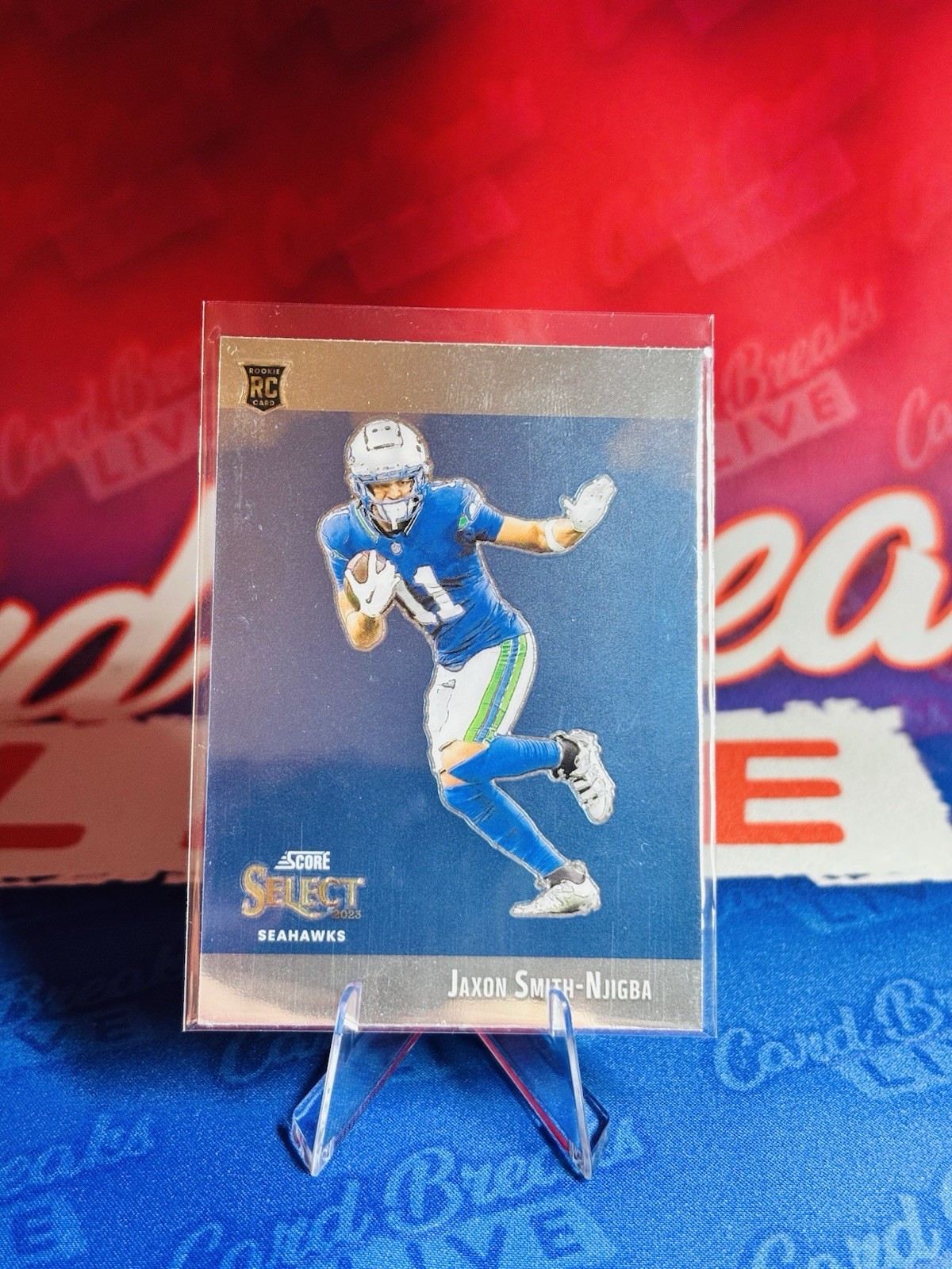2023 Panini Select - Score Select Throwback Jaxon Smith-Njigba #STW-JSN (RC)