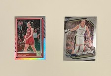 2025 Panini Prizm & Donruss Lot of 2 Caitlin Clark HOLO & Paige Bueckers RC